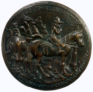 Johannes VIII, c1415-1455 av Antonio Pisanello