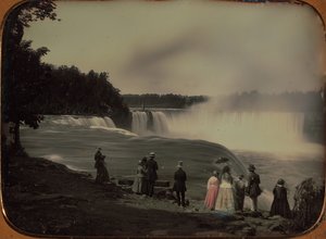 Niagarafallen, ca. 1850. av Platt D. Babbitt