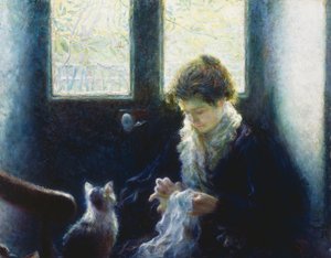 Tyst tid av Plinio Nomellini