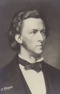 Frederic Chopin, polsk kompositör och pianist (1810-1849) av Polish School