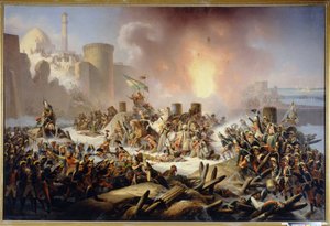 Den andra belägringen av fästningen Ochakov (eller Otchakiv, i Ukraina) i december 1788. (Belägringen av fästningen Ochakov i december 1788). Avsnitt av det rysk-turkiska (ryska-turkiska) kriget 1787-1792, ryska styrkor, under befäl av prins Grigori Po