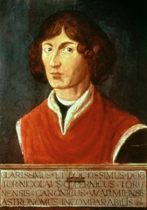 Porträtt av Andreus Nikolaus Copernicus (1473-1543) 1575