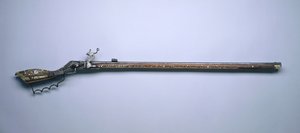 Tschinki, hjullåst jaktgevär, c.1630-50 av Polish School