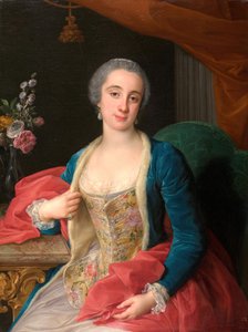 Porträtt av hertiginnan Sforza Cesarini d. 1765, 1768.