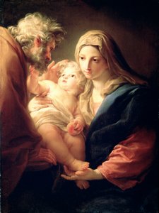 Den heliga familjen, 1740-talet.
