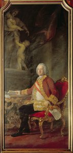 Franciskus I Tysk-romersk kejsare (1708-65) make till kejsarinnan Maria Theresia Österrike (1717-80) av Pompeo Girolamo Batoni