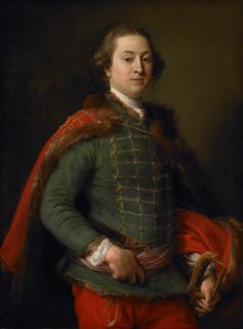 Porträtt av John Woodyeare av Pompeo Girolamo Batoni