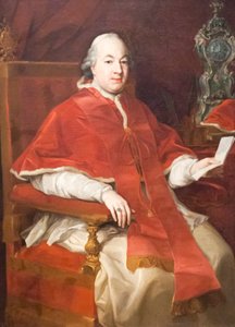 Porträtt av Pius VI av Pompeo Girolamo Batoni