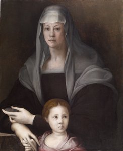 Porträtt av Maria Salviati de 