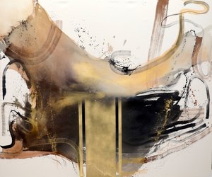 Fluid Gold – abstrakt