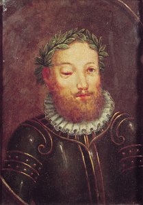 Porträtt av Luis Vaz de Camoes (ca 1524-80) 1500-1600-talet