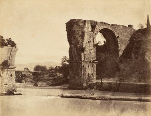 Augustus bro vid Nani, 1853-56. av Possibly by Jane Martha St. John.