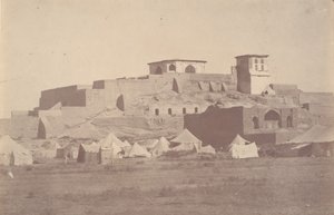 [Ett persiskt citadell i omgivningarna av Sultaniye], 1840-60-talen.