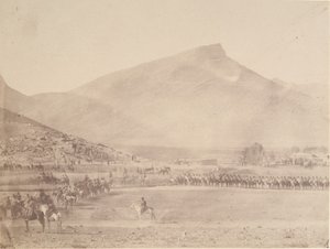 [Avgång till Jaktgraven av Khan av Khiva], 1840-60-talet. av Possibly by Luigi Pesce.