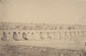 [Bron vid Dizfoul], 1840-60-tal. av Possibly by Luigi Pesce.
