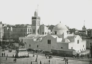 Djamaa al-Djedid, Alger, Algeriet, 1895.