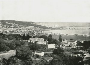 Utsikt från Mustafa, Alger, Algeriet, 1895.