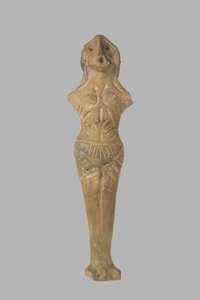 Kvinnlig statyett, 3950-3500 f.Kr av Prehistoric Russian Culture