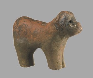 Statyette of a Dog, 4:e årtusendet f.Kr