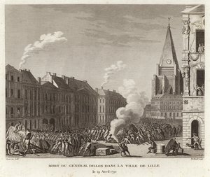 General Dillons död i Ville de Lille