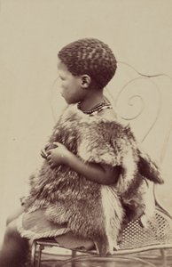 Betty, fillette hotentotte (Hottentottflicka), 9 år