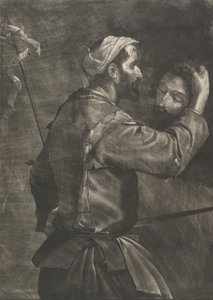 Den store bödeln med Johannes Döparens huvud, 1658. av Prince Rupert