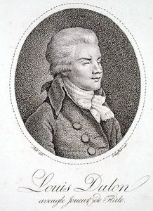 Louis Dulon, graverad av Scheffner (gravyr) av Pritt (after)