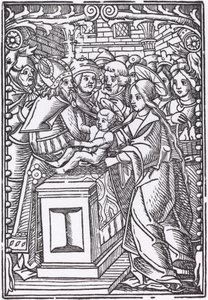Presentation i templet av Probably French 16th Century