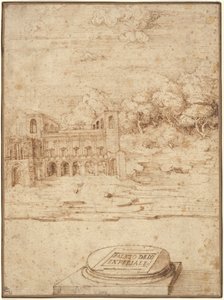 Den kejserliga villan av Probably Titian Venetian 16th Century