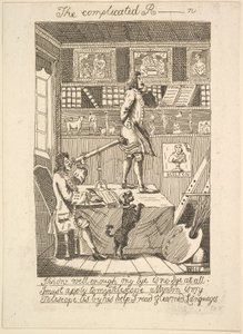 Den komplicerade R_____n, 1794 . av Probably etched by Richard Livesay
