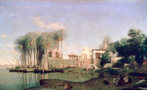 Beni Suef på Nilen, 1800-talet