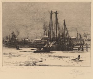 Winter Quarters - Cape Ann av Prosper Louis Senat