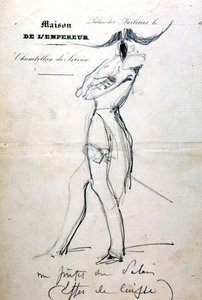 Studie, Kejsarens hus, c 1823-1870