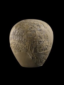 Skorpionkungens huvud, 3100-3000 f.Kr. (kalksten)
