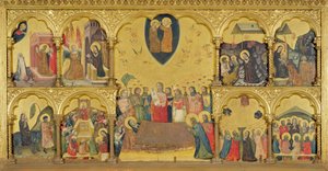 Polyptyk av Jungfruns sovande, 1330-35