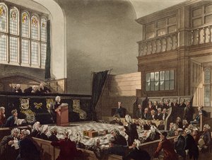 Court of Exchequer, Westminster Hall, från 
