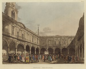 Royal Exchange av Pugin and Rowlandson