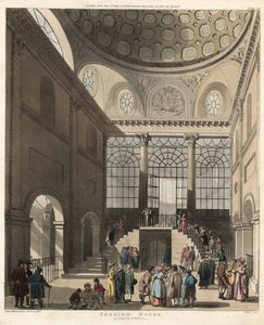 Session House, Clerkenwell, London av Pugin and Rowlandson