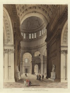 St Pauls katedral av Pugin and Rowlandson