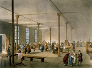 The Workhouse, St James, Parish, London från Ackermanns 