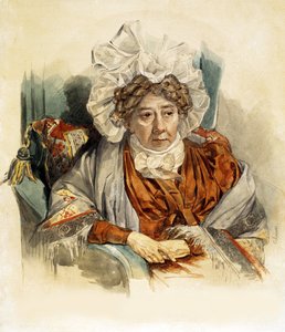 Porträtt av Natalya Kirillovna Zagryazhskaya (hennes kominna Razumovskaya av Pyotr Fyodorovich Sokolov