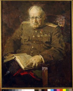 Porträtt av neurokirurgen och akademikern Nikolai N. Bourdenko (1876-1946) av Pyotr Ivanovich Kotov