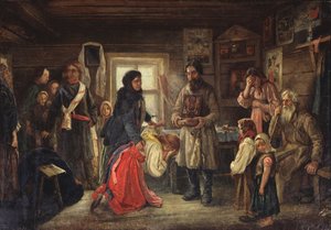 Före äktenskapet, 1900-talet av Pyotr Ivanovich Tselebrovski