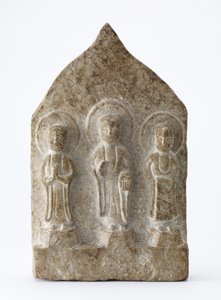 Förfalskning av en liten buddhistisk tablett