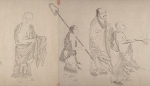 The Sexteen Luohans, 1500-talet.