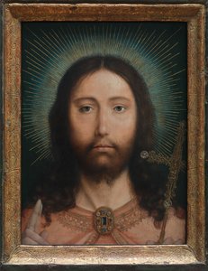 Kristus Salvator Mundi av Quentin Massys or Matsys