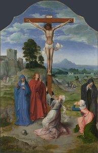 Korsfästelsen, ca 1515 av Quentin Massys or Metsys