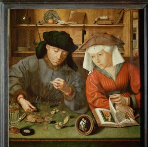 Le preteur et sa femme - Penningutlånaren och hans fru ...