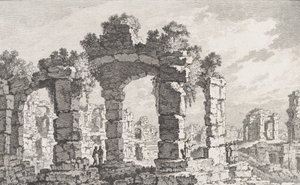 Ruines de Cumes, 1700-talet. av Quentin Pierre Chedel