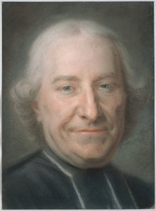 Porträtt av Claude Charles Deschamps av Quentin de la Latour